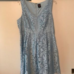 Woman’s size 18w Robins Egg Blue Torrid dress